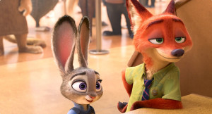 Ginnifer Goodwin and Jason Bateman lend their voices to the imaginative Zootopia.