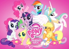 hub tv network "my little pony: friendship is magic" autographed cast poster president's weekend giveaway