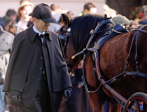 Benedict Cumberbatch will portray the classic version of Sherlock Holmes.