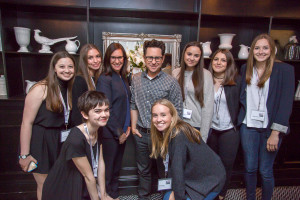 J.J. Abrams shows his support for women in cinema at the Archer Film Festival.